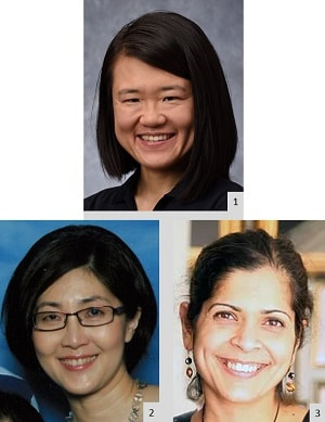 Portrait photos of the authors: Gemma Jiang, Jin Wen, and Simi Hoque
