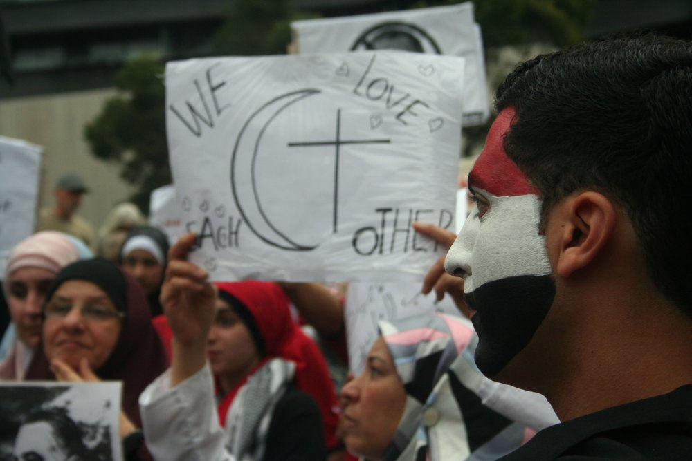 Religious protest, image: Takver